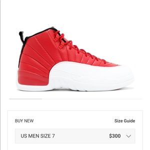Jordan 12s retro “Gym Red”